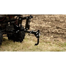 Impact IMPLEMENTS® 52" Grading Scraper Blade with Box Ends for ATV, UTV, & Lawn/Garden Tractors. Grade and Level Dirt for Preparing Seed Beds.