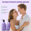 Luseta Biotin & Collagen Shampoo Conditioner Set,Thicking Shampoo for Hair