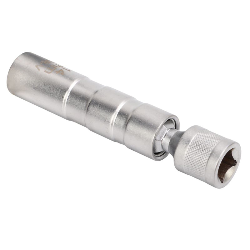 Magnetic Swivel Spark Plug Socket, Chrome Vanadium Alloy Steel 3/8in