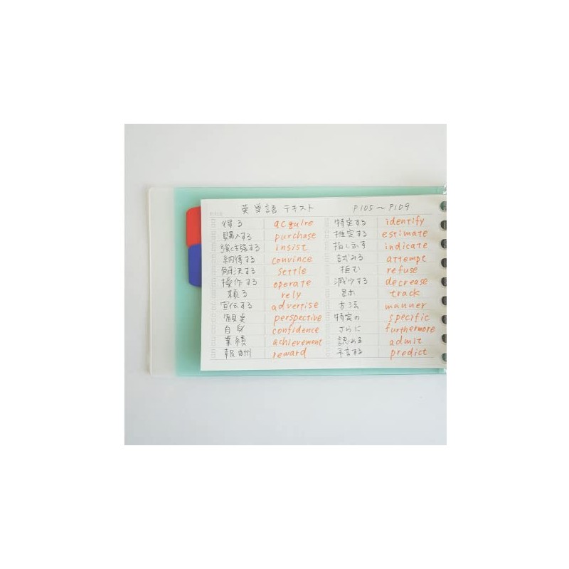 Maruman FM310A-52A Session Binder Mini Sora Iro/Loose Leaf Mini, Smart