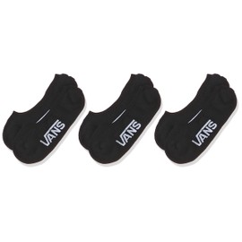 Vans - Men's, Classic Super No-Show Socks - 3 Pack - Black/White - Large (9.5-13)