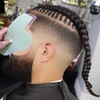 SOIDHSID Hair Styling Template, Multi-use Hairline Fill in Design Perfect