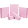 For Pro Pink Pedicure Block 100/180 Grit, 15 Count
