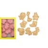8pcs 3D Easter Cookie Cutter Set, Cookie Mold,Cute Cartoon Shapes