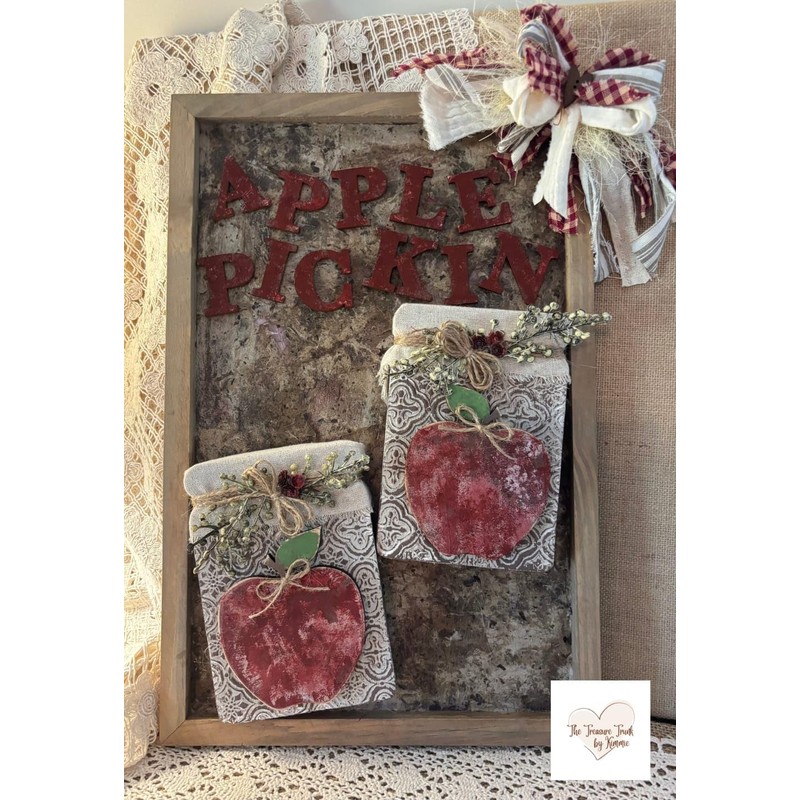 Unfinished Wood Apple Shape | DIY School Teacher Craft |