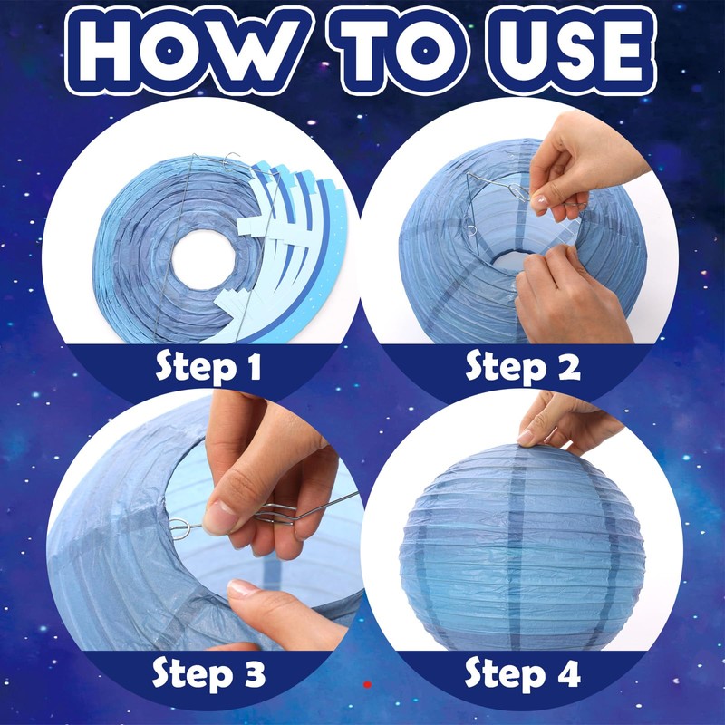VioraWhite 2026 Space Celing Decoration for Classroom Galaxy Decor
