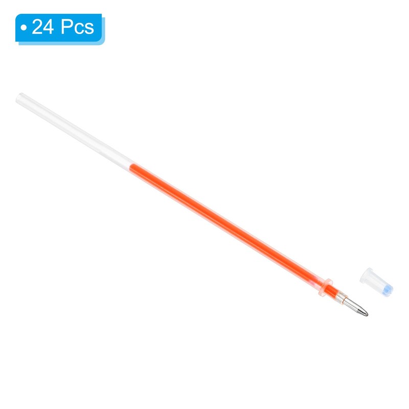 PATIKIL 1mm Gel Pens Refills, 24 Pack Fluorescence Metallic Ink