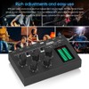 Aswalling MX5 Ultra Low Noise 4-Channel Stereo Audio Mixer Mini