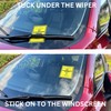 5 X EV Parking Stickers for Charger Blocking ICE Vehicles