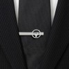 Silver Steering Wheel Tie Clip