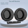 HAIZEEN Ear Pads and Headband Compatible with Denon AH-D1100 AH-D2000