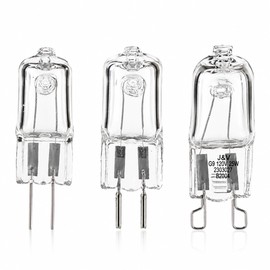 Mini Halogen Light Bulbs G4 G9 G5.3 for Chandelier & Spotlight – Warm White 2700-3500K Lighting for Home Decoration