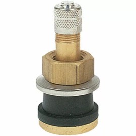 Unbranded TR501 1-1/2" Brass Clamp-in Tubeless Tire Truck Valve Stem Pack of 4