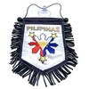 Philippines Flag for Car Rearview Home Wall Door Window Mirror