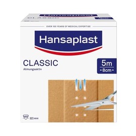 Hansaplast Elastic Plaster Brown 8cm x 5m 495g