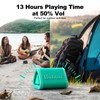 Bobtot Portable Bluetooth Speaker Wireless 10W Peak, IPX7 Small Shower