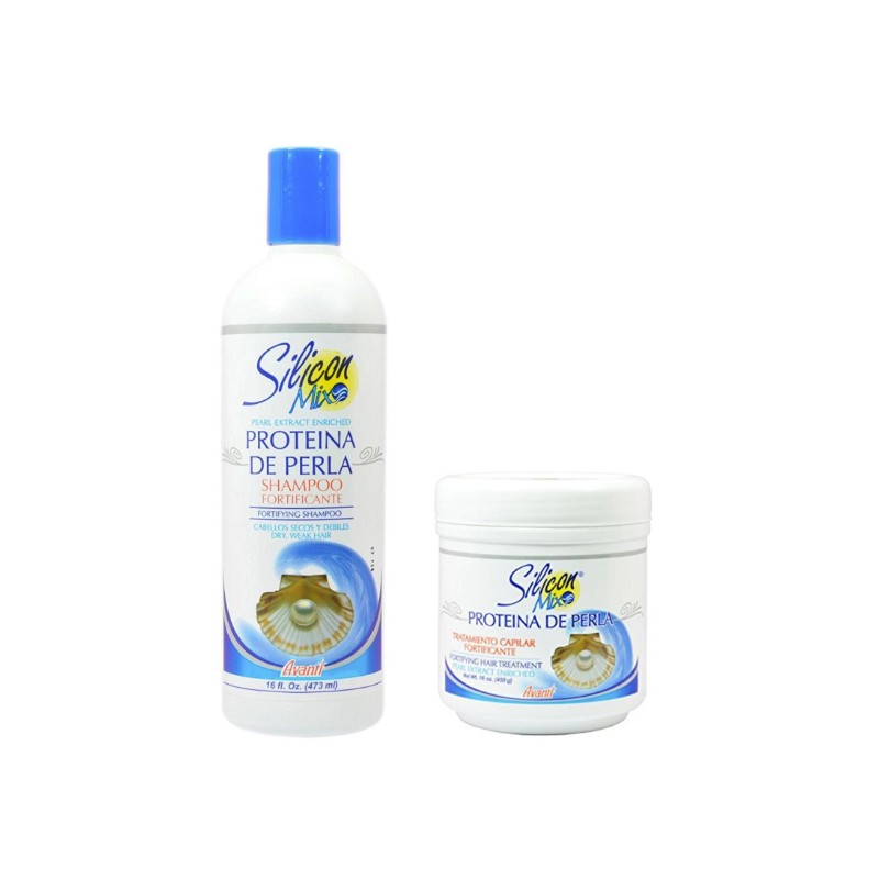 Silicon Mix Pearl Treatment & Shampoo Hidratante Dry Damaged Hair