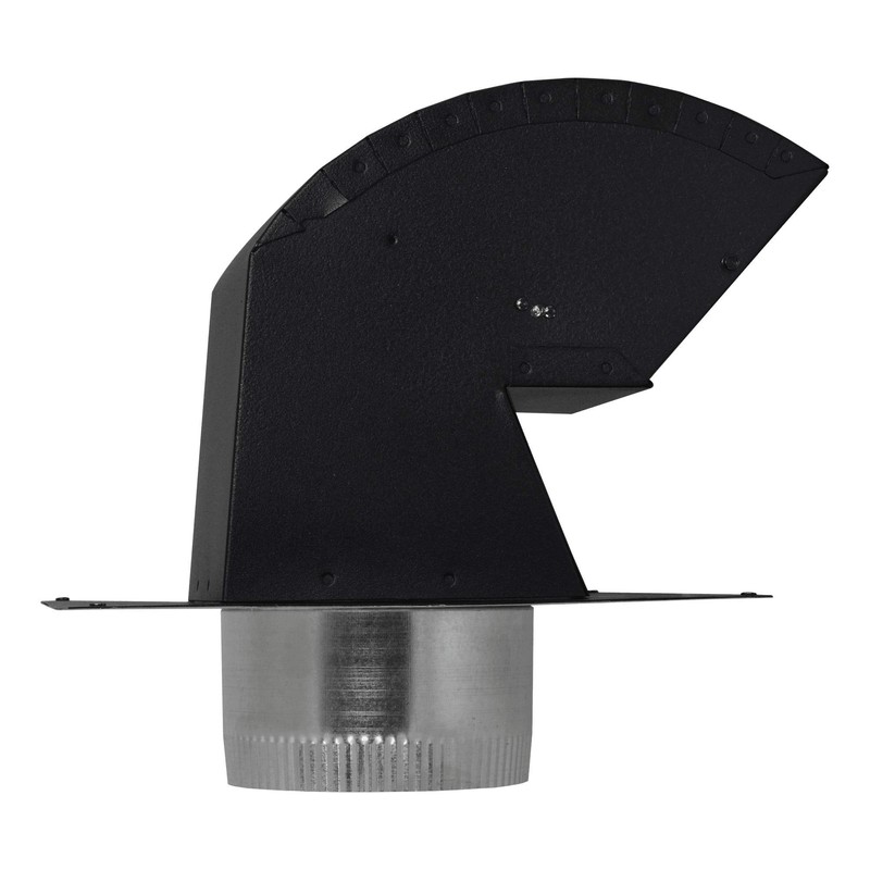 Imperial VT0568 6-Inch R2 Premium Roof Vent Cap with Collar,