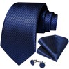 DiBanGu Solid Tie - Conjunto de corbata y pañuelo de