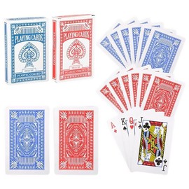 The Dreidel Company Playing Cards Deck, 2.25 Inch x 3.5 Inch (6-Pack)