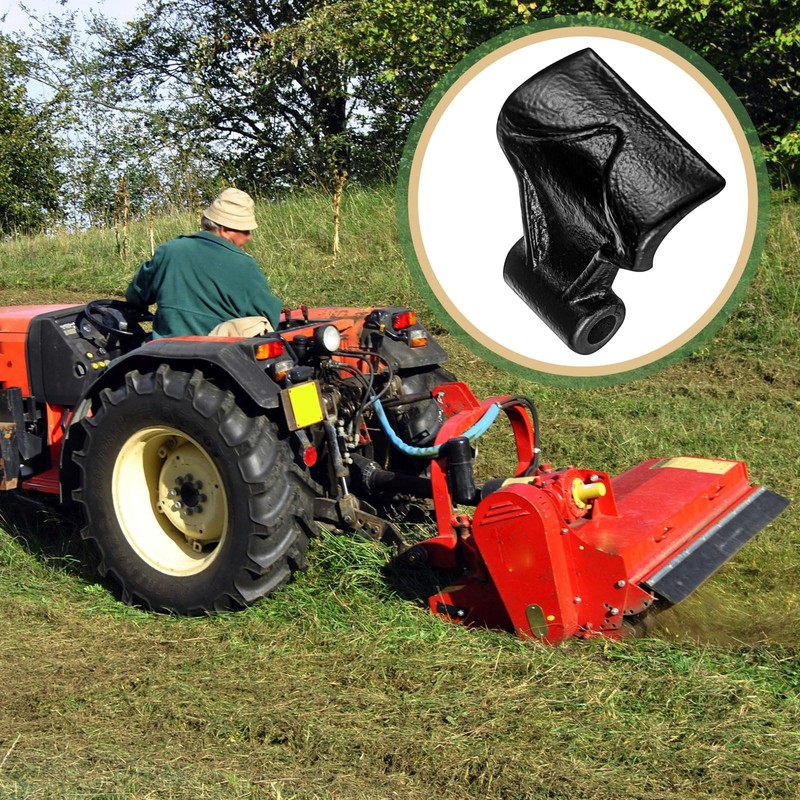 Threlaco 5 Pack 3" Wide Replacement Steel Flail Hammer Blade