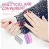 Minkissy 50pcs Dual-sided Nail Files Compact Sponge Buffing Block for