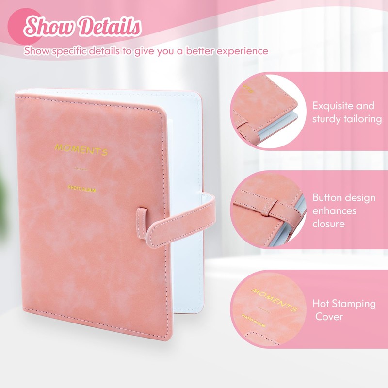 Ablus 256 Pockets Photo Album for Polaroid SnapTouch Zip Mint