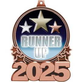 Runner Up Medal, Winner 2025 Bronze Medal Awards