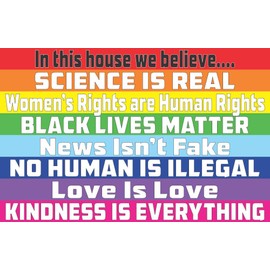 In This House We Believe - Mini Poster - 11" x 17"