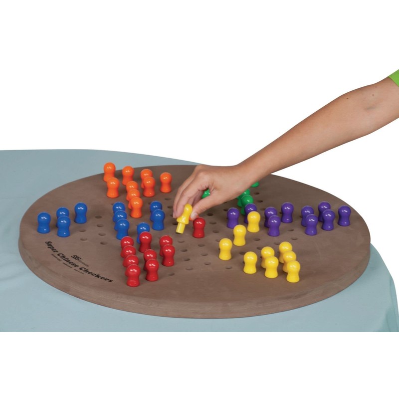S&S Worldwide Super Chinese Checkers