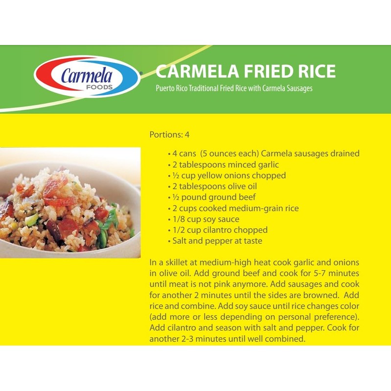Carmela Ready Cuts – Bite-Sized Chicken Sausage in Chicken Broth,