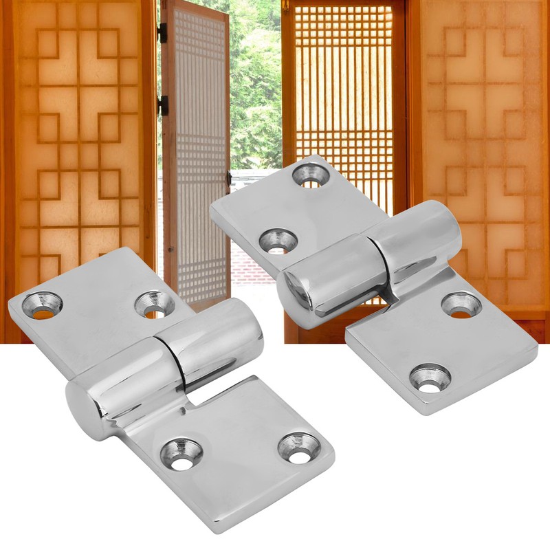 2Pcs Left and Right TakE Apart Stainless Steel Hinge Boat