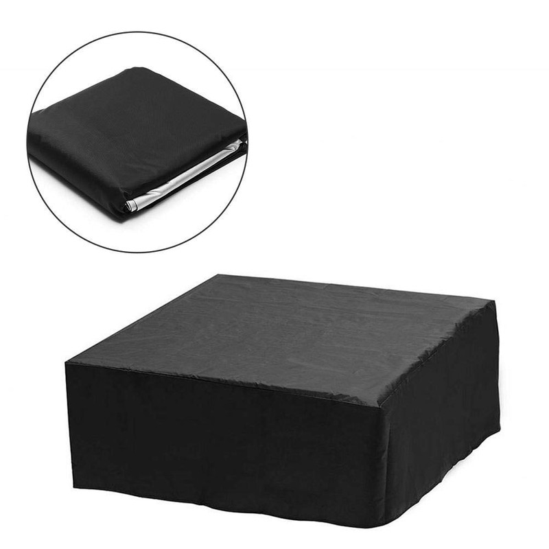 UV Resistant Heavy Duty Hot Tub Cover - Durable Square
