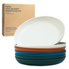 Nook Theory Deep Dinner Plates Set of 8 - Wheat