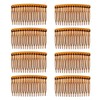 DaricowathX 8 Pieces Hair Combs, 8.5 cm Hair Side Comb