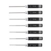 QWORK® 7pcs Hex Screw Driver Set, RC Tools Kit, for