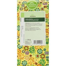 Herbaria Sage Leaves, Pack of 2 (2 x 50 g) - Organic