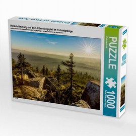 CALVENDO Jigsaw Puzzle - Autumn Mood on the Kösseinegpfel in the Fichtelgebirge - 1000 Pieces Photo Puzzle for Happy Hours