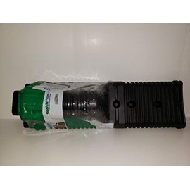 WholesalePlumbing Low Profile Downspout Drainage Extension Adapter Kit - Black Metal - Fits Standard Downspouts - Interlocking Sections - Prevents Erosion