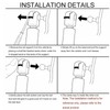 AONNOUS 6 Gas Struts for ARB Canopy Window-ONLY Work When