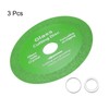 HARFINGTON 3 Pack Glass Cutting Disc 5 Inch for Rotary