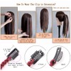 Braid Hair Extensions, 5 PCS Baby Braids Front Side Bangs