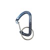 TouGH Label VEX-114 Carabiner Flat 0.18 inches (4.5 mm), Navy