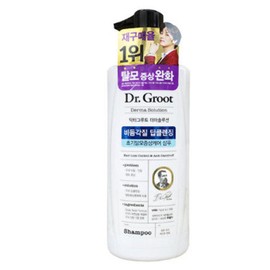 Dr. Groot Dandruff Dead Skin Deep Cleansing Shampoo 400ml x 3 / 닥터그루트 비듬각질 딥클렌징 샴푸 400ml x3개