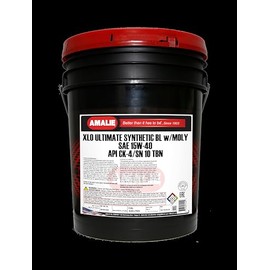 AMALIE XLO ULTIMATE SYN BLEND WITH MOLY 15W40 (160-79104-25) 5 GALLON PAIL