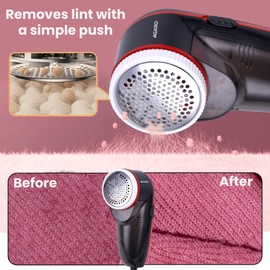 AGARO Elite Lint Remover with Power Cord for Sweaters, Blankets, Jackets, Burrs and Tablets, Carpets, Curtains