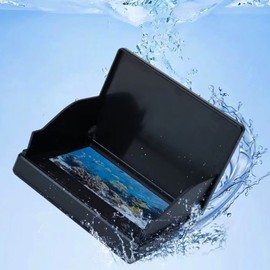 Underwater Fish Finder Camera, 4.3 Inch IPS LCD Monitor Video Fish Finder, with 12 Night V ISION Lights and IP68 Waterproof, Go Fishing for Sea Ice Lake Boat Fishing (20m /