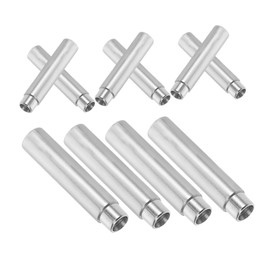 Gatuida 10PCS Soldering Iron to Wood Burning Adapters Durable Metal Pyrography Tool Converter for Easy Transition for DIY Projects Quick Installation for Hobbyists and Professionals