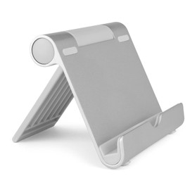 BoxWave Stand and Mount Compatible with LG Rollable Phone - VersaView Aluminum Stand, Portable, Multi Angle Viewing Sturdy