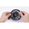 498144 Recoil Starter Pulley Spring Assembly Compatible with Briggs &